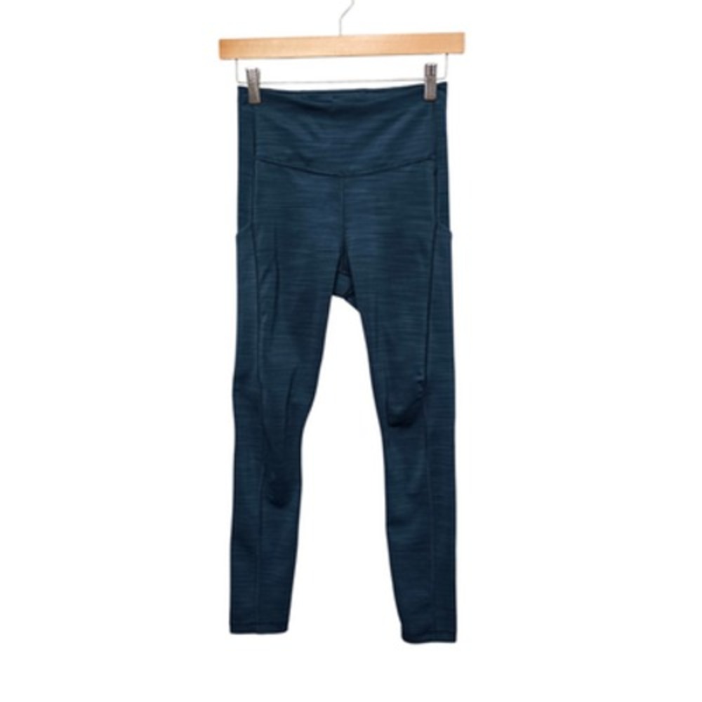 Athleta Leggings Womens XS Ultimate Stash Pocket 7/8 Tight High Rise‎ Pockets